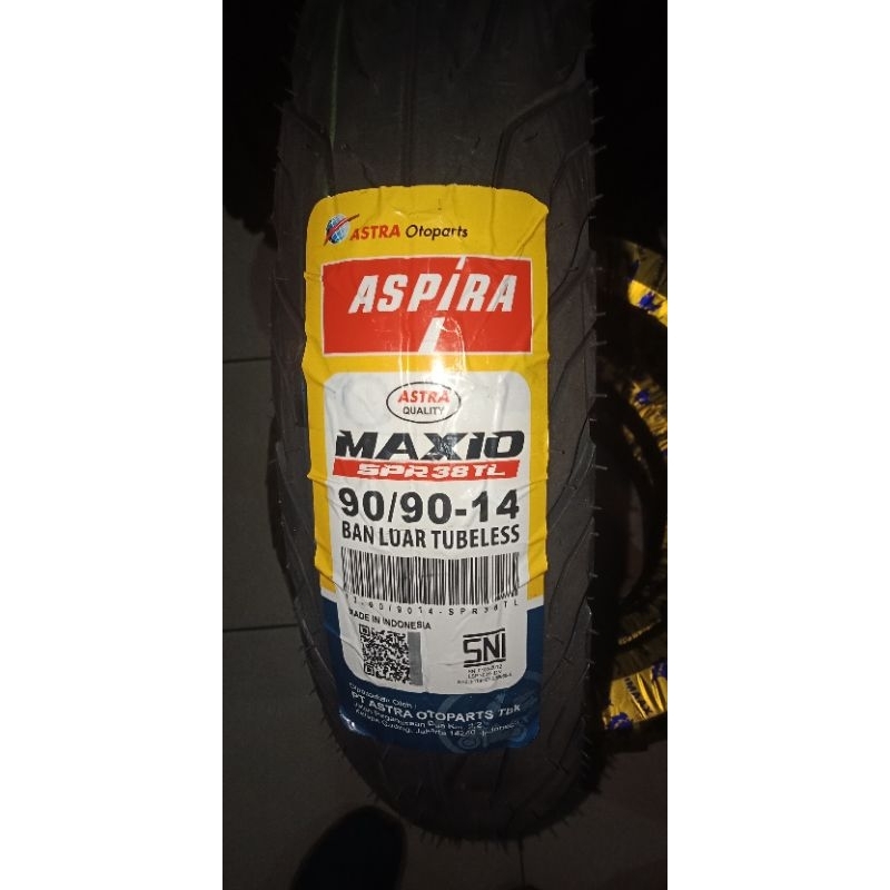 Ban Tubeless Matic Aspira Maxio 80/90-14 n 90/90-14