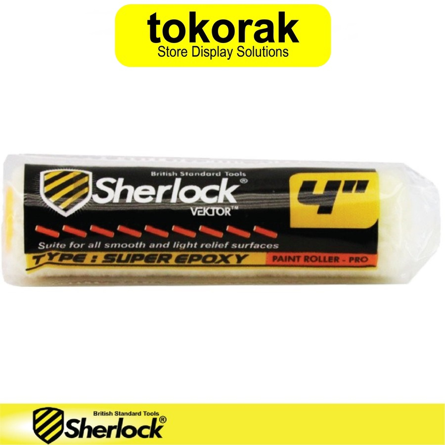 

ISI KUAS ROLL KAPAL 4 INCH SUPER EPOXY SHERLOCK - REFILL ROLLER CAT