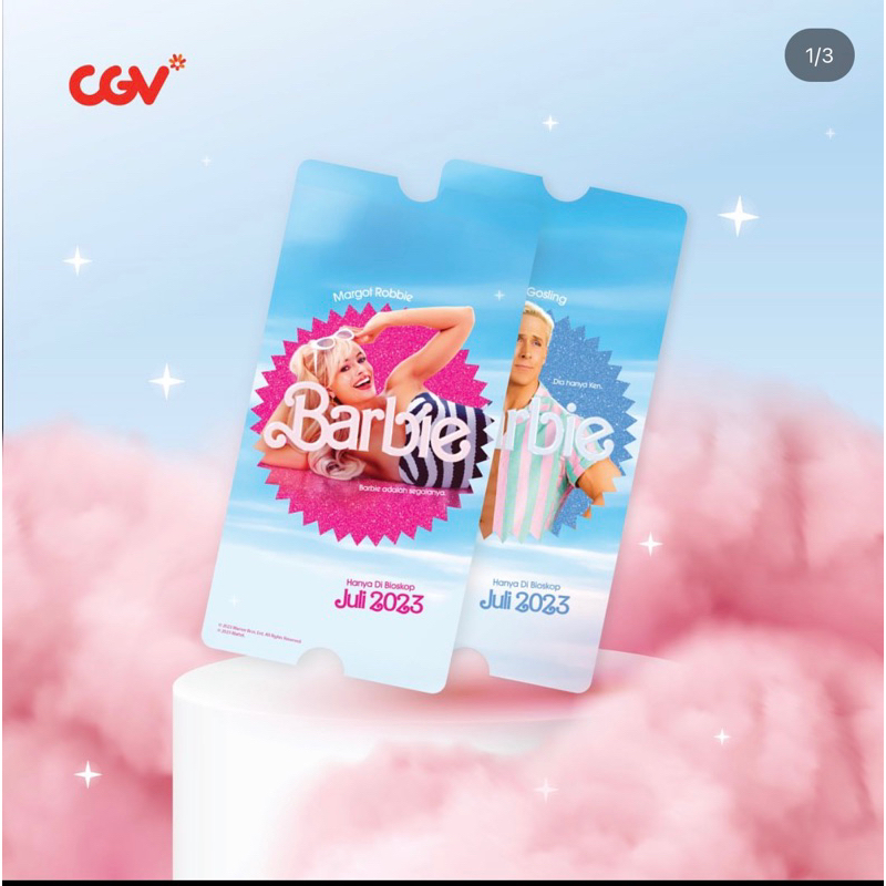 jastip collectible ticket cgv barbie