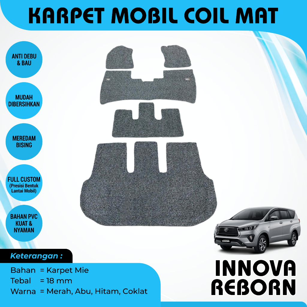 Karpet Mobil Mie Innova Terbaru G Venturer Aksesoris Mobil Interior Mobil Karpet Mobil Toyota Premiu