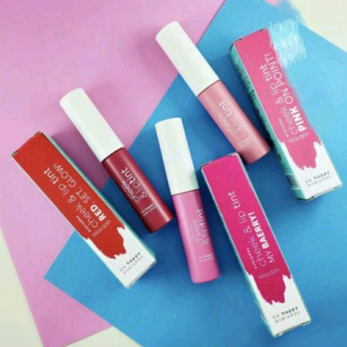 SKINMED~ LIPTINT Wardah Everyday Cheek and LipTint