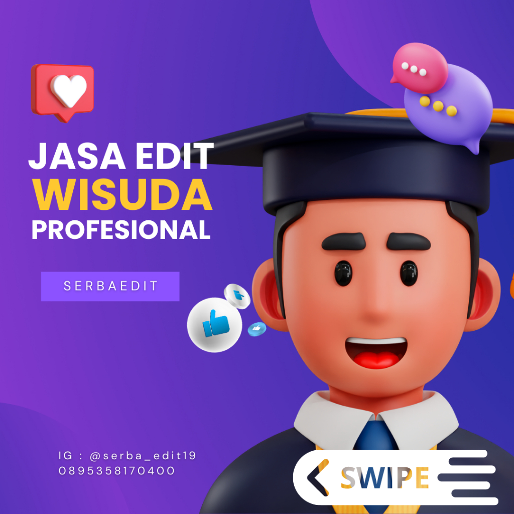 JASA EDIT FOTO WISUDA PROFESIONAL