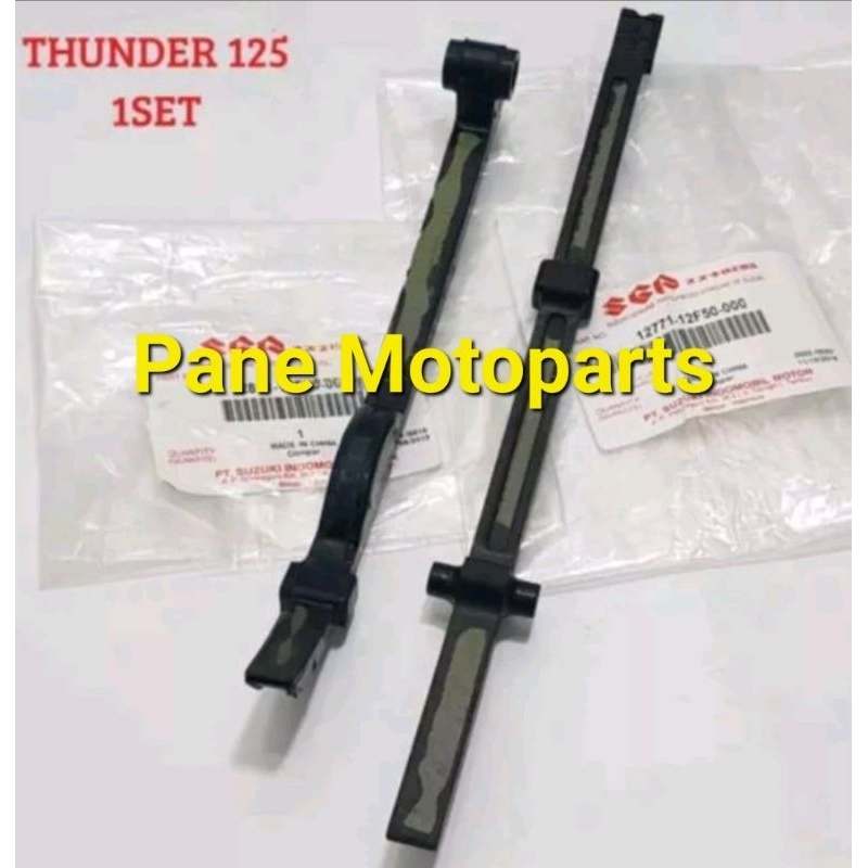 1SET LIDAH TENSIONER BANTALAN RANTAI KETENG THUNDER 125 ORIGINAL SGP