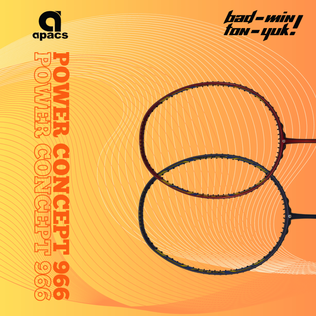 Apacs Versus 35 Versus 55 Power Concept 966 Raket Badminton Termurah