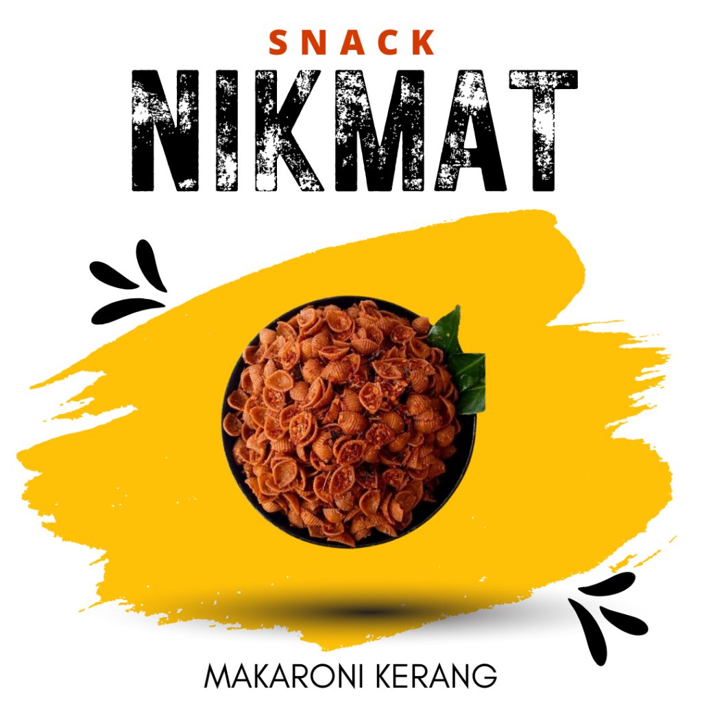 

[SNACK NIKMAT] Makaroni Kerang / Makaroni Bantet Keong / Snack Cemilan Makanan Ringan / Camilan Gurih Asin Pedas