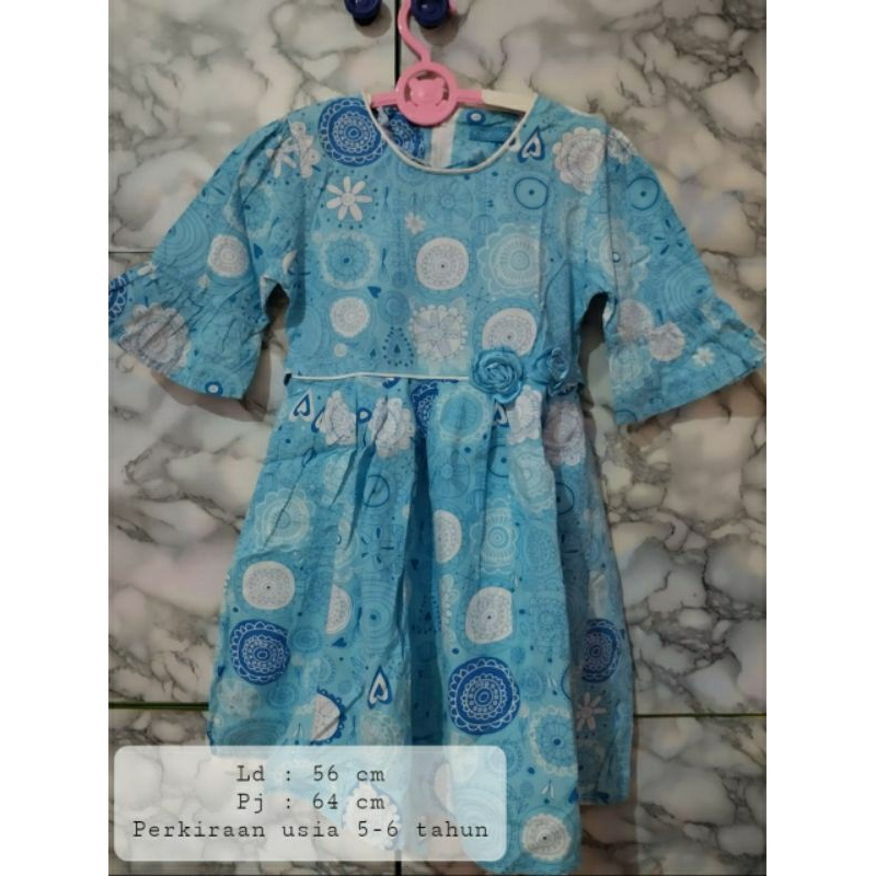 Dress anak muslim (Preloved)