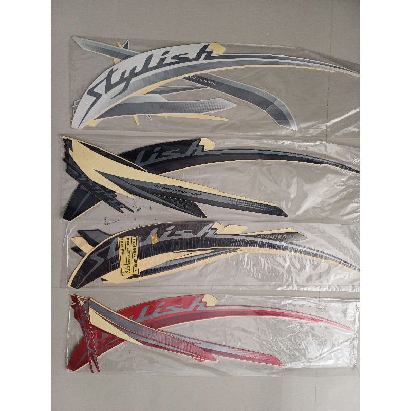 striping scoopy stylist tahun 2019 standart original