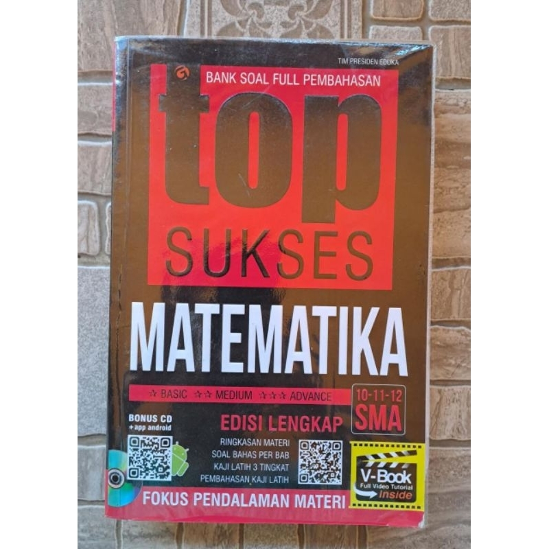 TOP SUKSES MATEMATIKA SMA (Bank Soal Full Pembahasan)