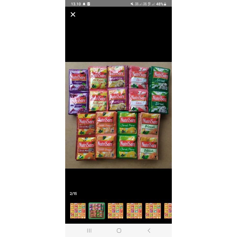 

Nutri Sari All Variant