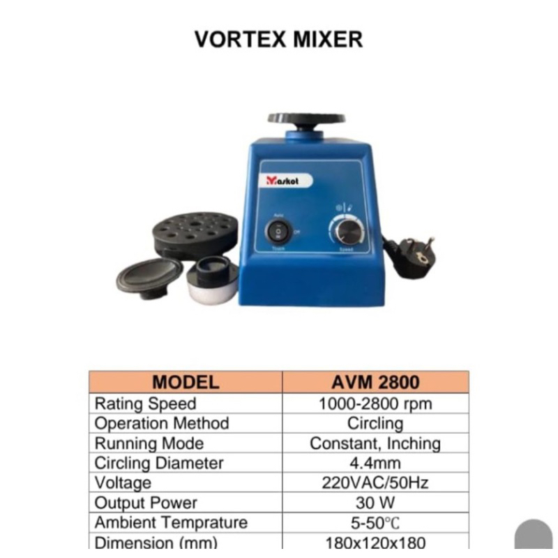 VORTEX MIXER