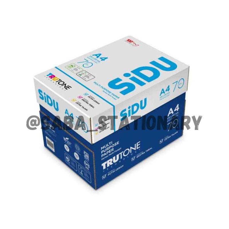 

HVS A4 SIDU 70 GSM (RIM)