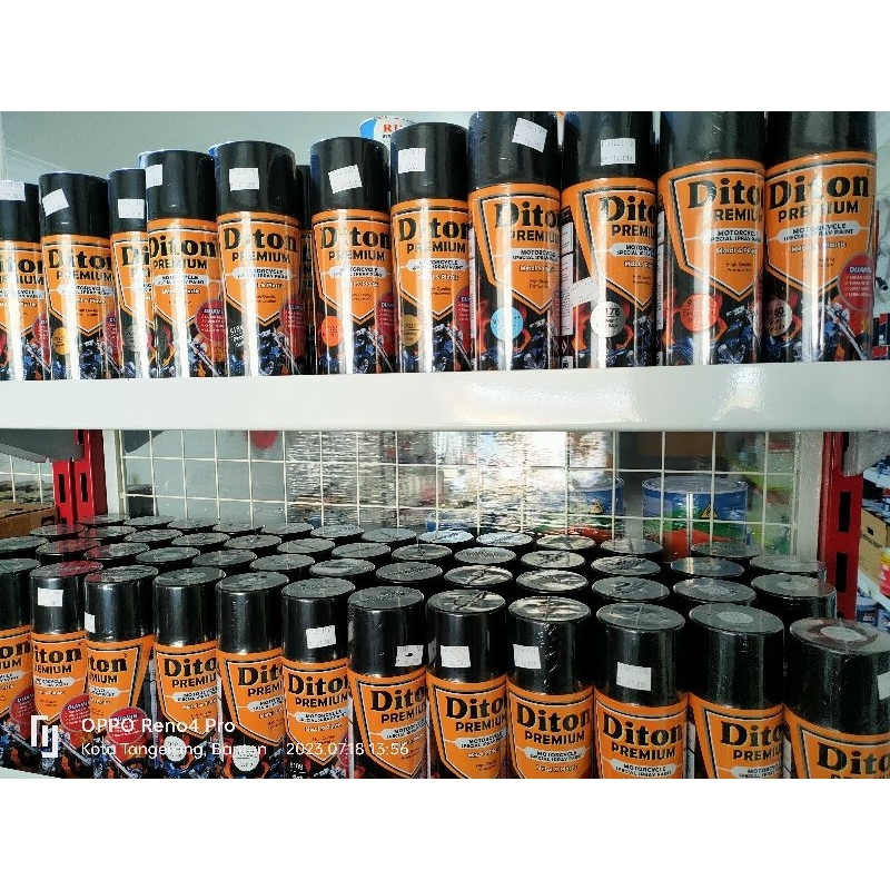 

Diton Premium 400cc Pilox Cat Semprot Motor Warna