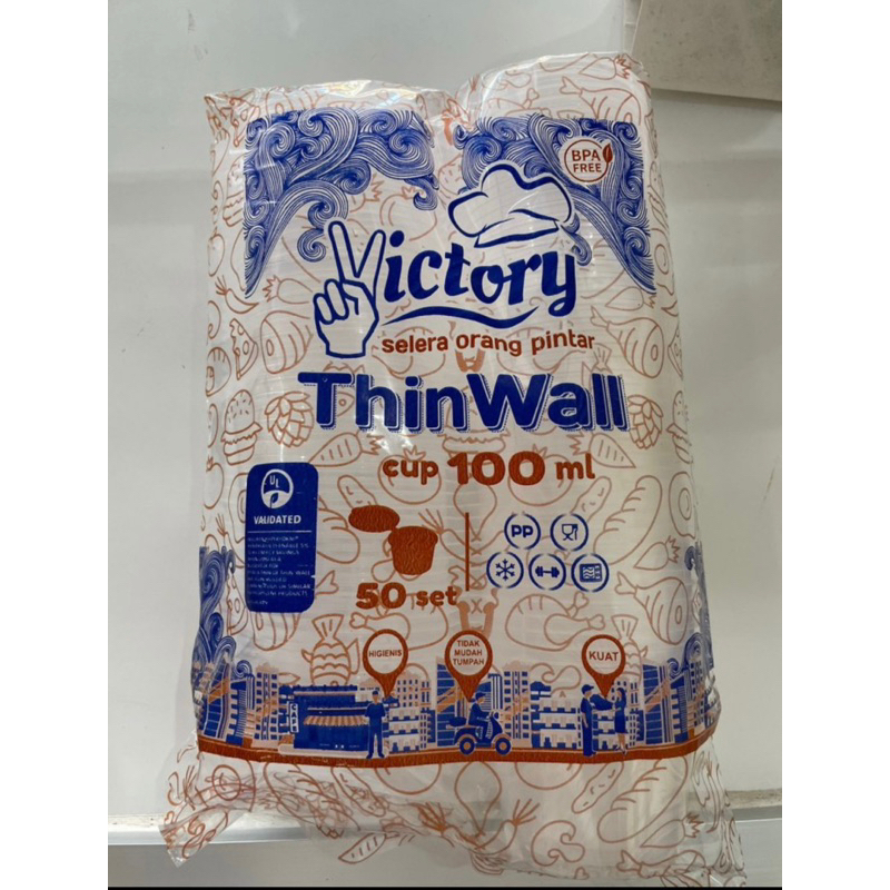 cup sauce 100ml victory