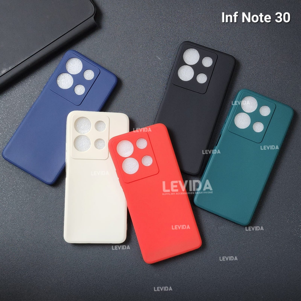 Infinix Note 30 Infinix Note 30 Pro Softcase Macaron Square / Case Square Edge Case Infinix Note 30 