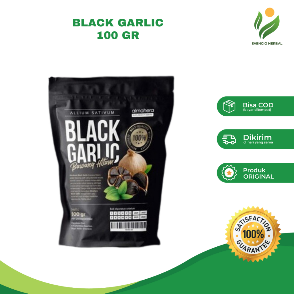 

Black Garlic Al Mahera Bawang Hitam Isi 100 Gr