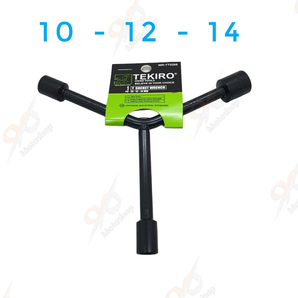 Tekiro Kunci Sock Socket Y 10 - 12 - 14 Y 14 Tekiro