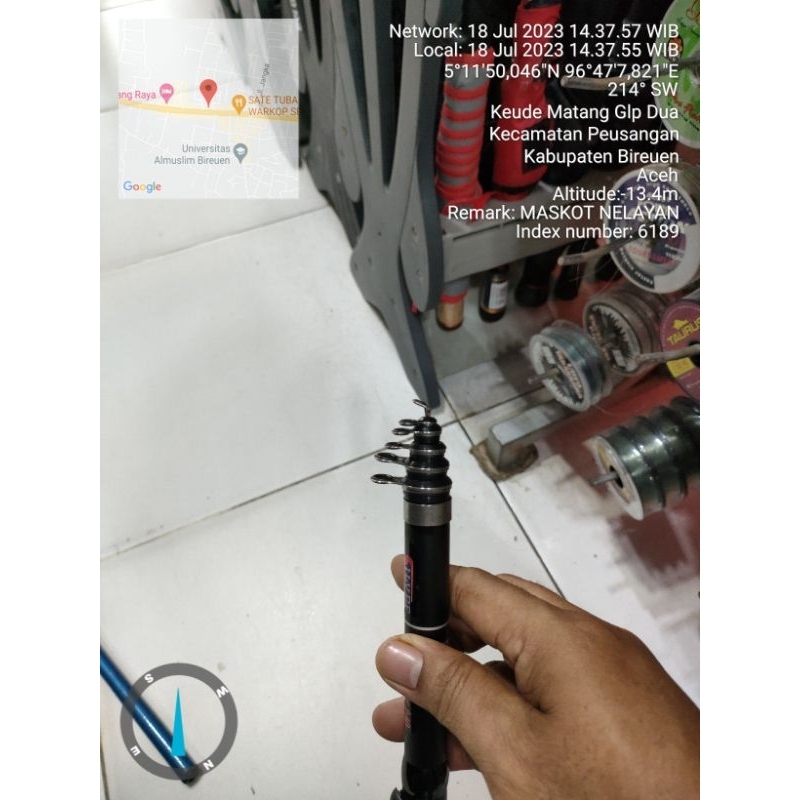 ROD SILVER GRAZE UDANG