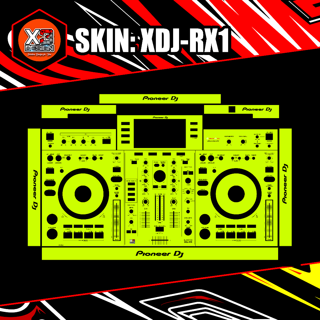 SKINZ PIONEER XDJ-RX1 ALL VARIAN COLOUR & CUSTOM