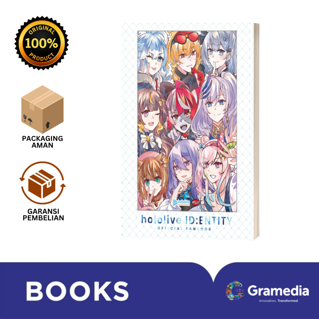 Gramedia Bali - HOLOLIVE ID:ENTITY OFFICIAL FANBOOK
