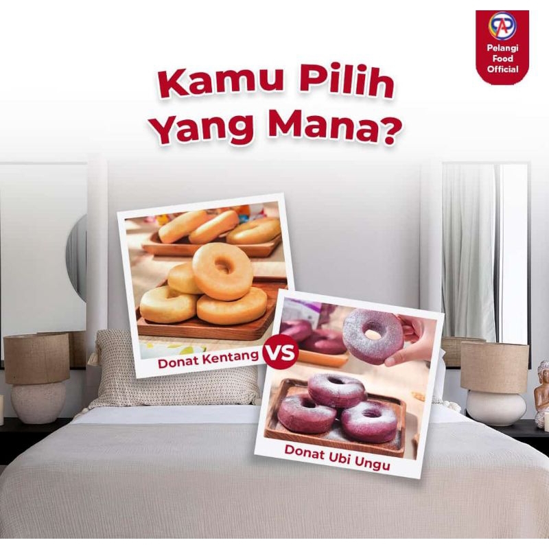 

donat pelangi