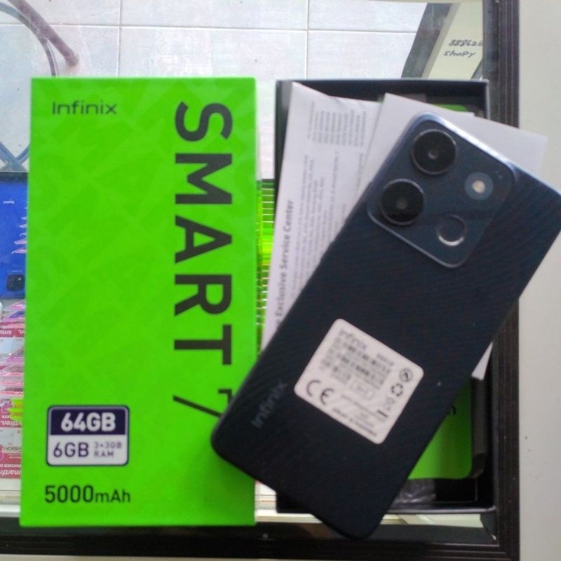 INFINIX SMART 7 RAM 6/64 FULLSET