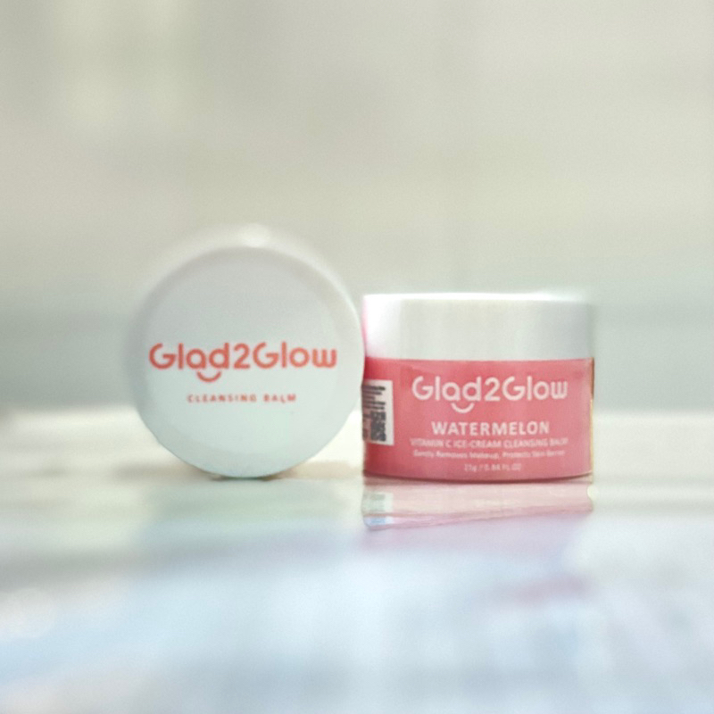 (NEW) Glad2Glow Watermelon Vitamin C Ice-Cream Cleansing Balm