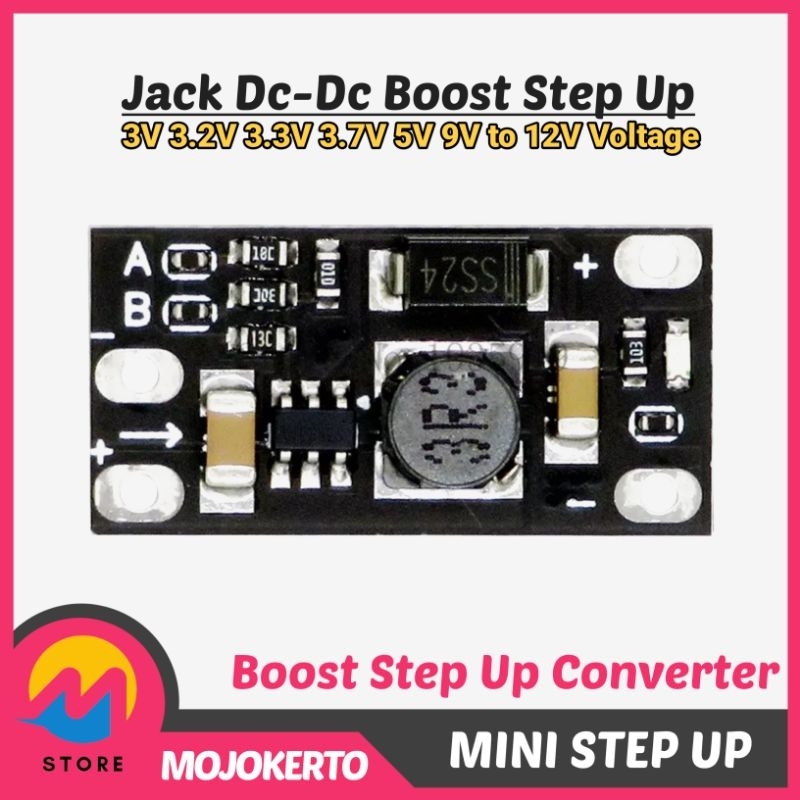 Mini step up boost 3.7v to 12v Dc-dc 3V 3.2V 3.3V 3.7V 5V 9V to 12V Voltage