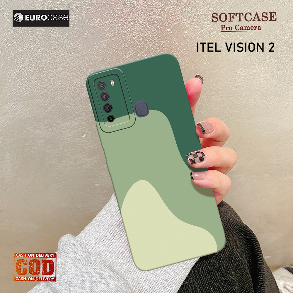Soft Case Hp Itel Vision 2 - eurocase - Fashion Case Estetik - Casing Itel Vision 2 - Kasing Hp Itel