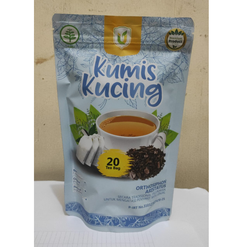 

Teh Celup Herbal Kumis Kucing Usybah Isi 20 Original