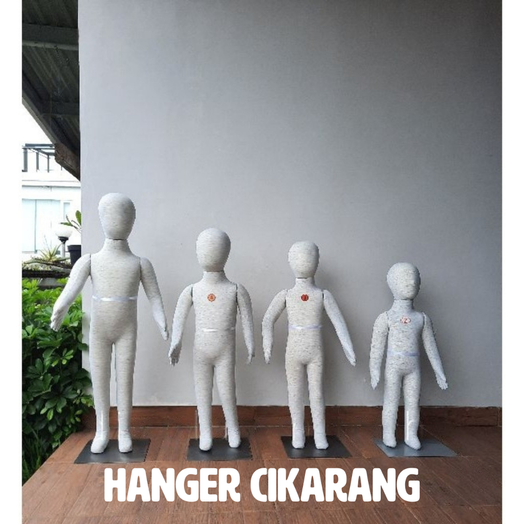Patung Foam Manekin Anak Full Body Alien 5 Tahun / Manekin Anak Full Body Patung Anak Foam