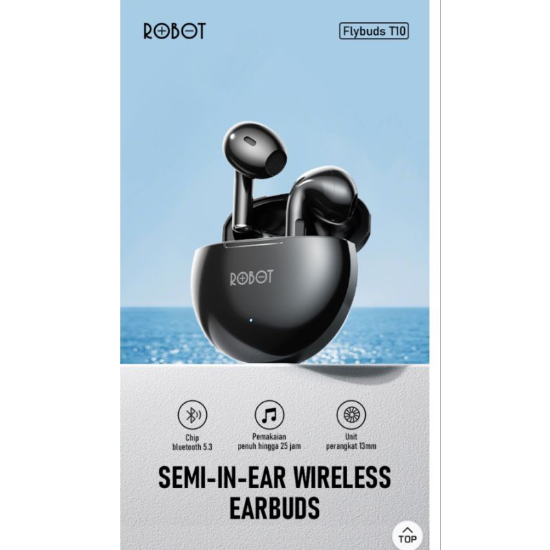 ROBOT TWS Flybuds T10 Black