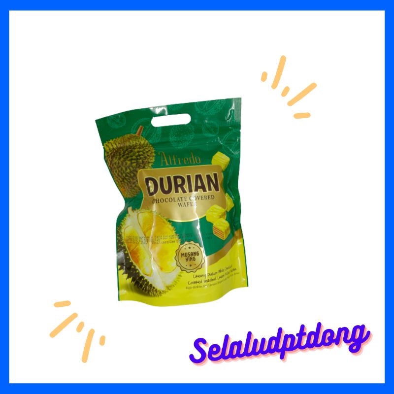 

Alfredo Durian Musang King Wafer Cubic with Hazelnut 250 Gr