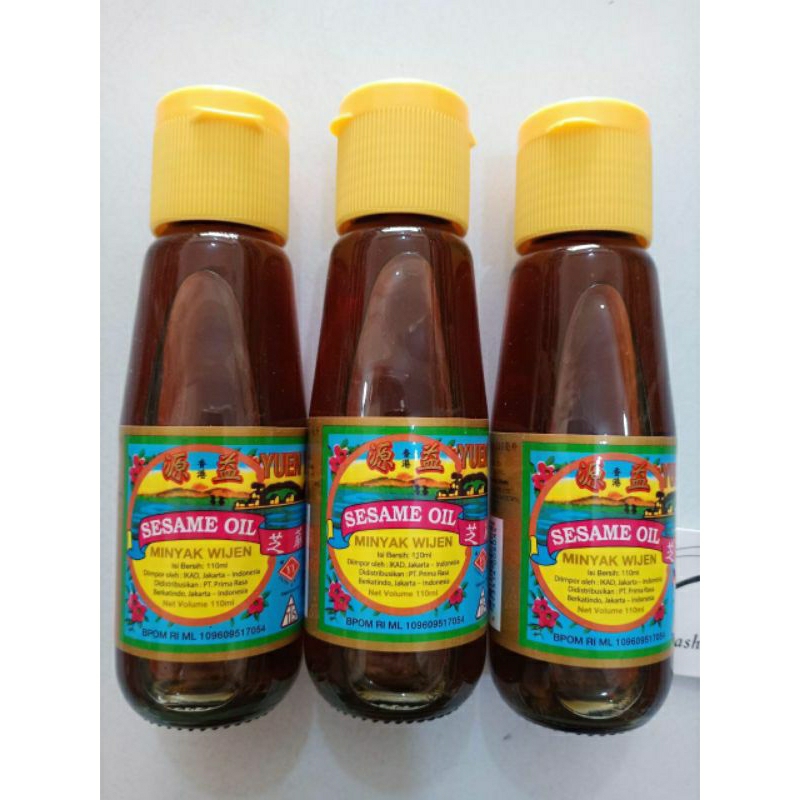 

Yuen Yick Sesame Oil / Minyak Wijen Botol Kaca 110ml
