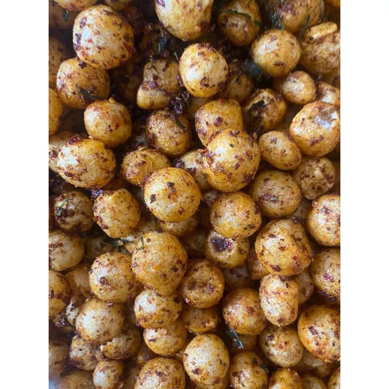 

cemilan pedas cimol kering beledag khas bandung