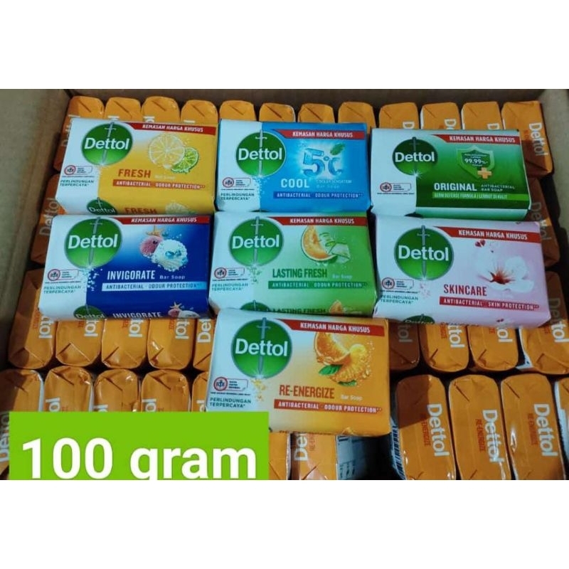 DETTOL Sabun Batang 100gr