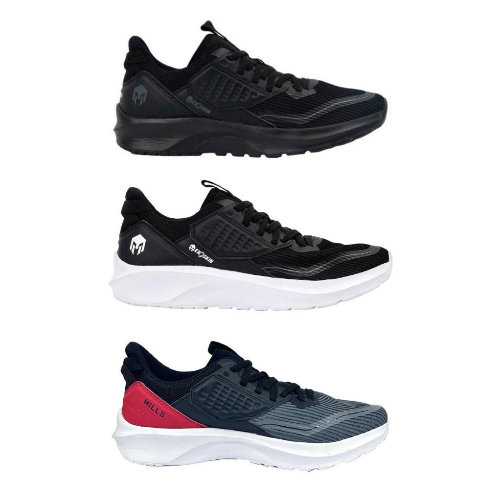 SEPATU SNEAKER MILLS EVANDER - SEPATU MILLS ORIGINAL - SEPATU CASUAL PRIA - SEPATU ORIGINAL MILLS - 
