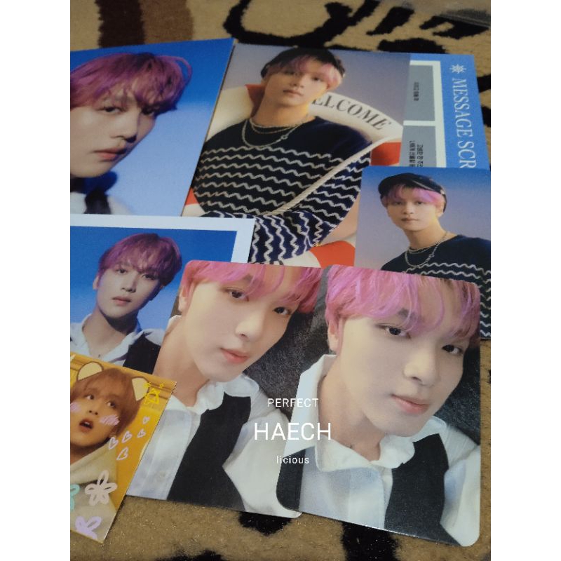

Photocard Haechan SG23 Photopack || Selca nct127 || MD Tatto Sticker candy haechan