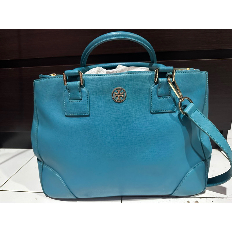 Tory Burch Robinson Double Zip Tote