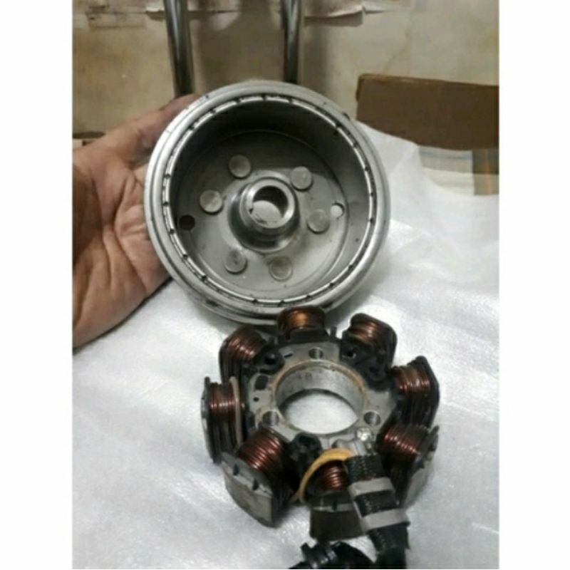 spul pengapian kawasaki ninja R Ninja RR super kips. pengapian dc