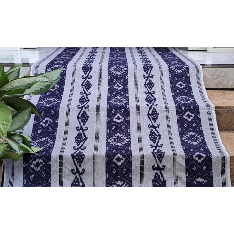 kain tenun etnic asli troso cocok buat gamis dan kemeja
