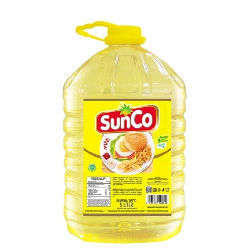 

MINYAK GORENG SUNCO 5 LITER JERIGEN NYAstore