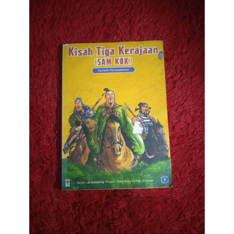 ( preloved ) kisah tiga kerajaan sam kok original