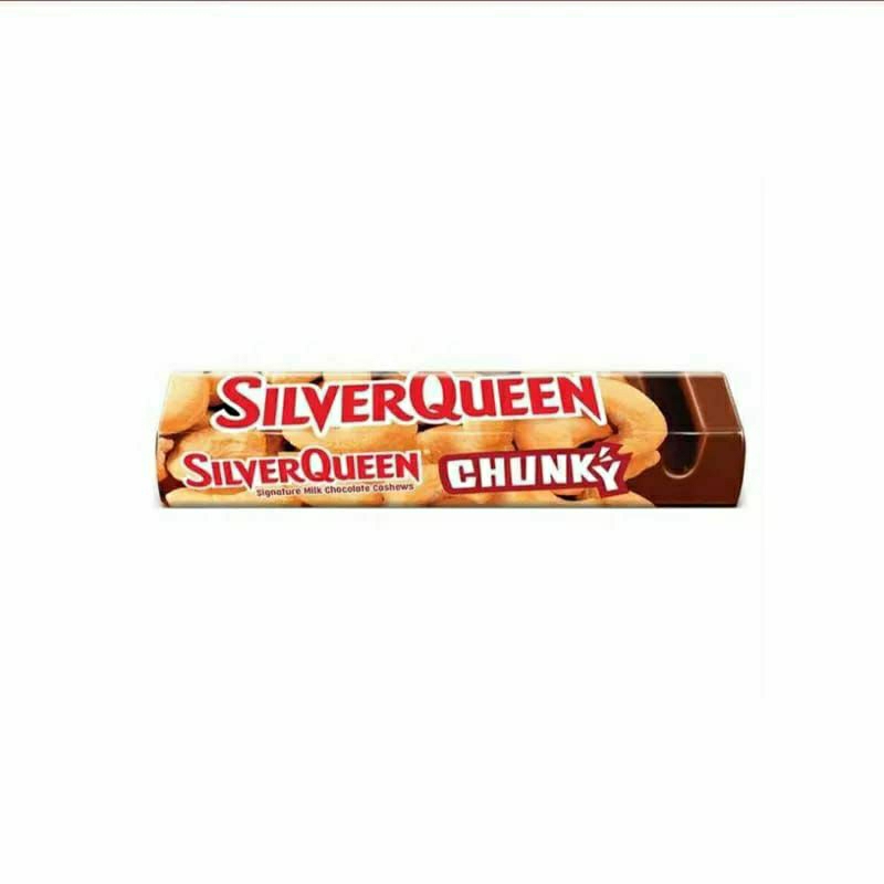 

COKLAT SILVERQUEEN CHUNKY BAR 33GR PER PCS COKLAT SILVER QUEEN CHUNKYBAR 30GR COKELAT SILVERQUEEN CHUNKYBAR 33GR