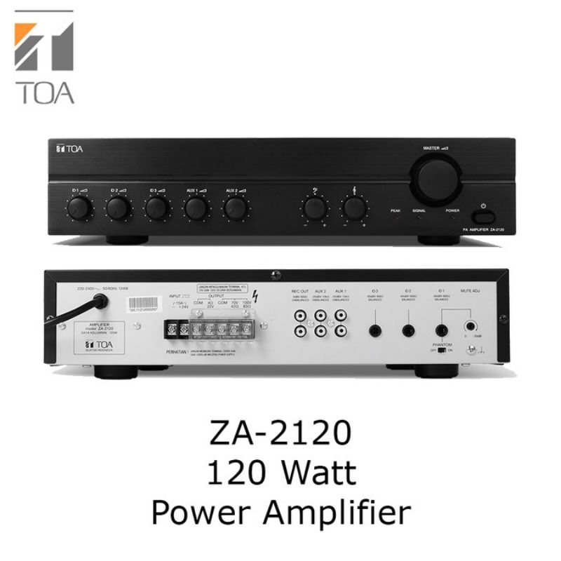 power amplifier TOA ZA 2120