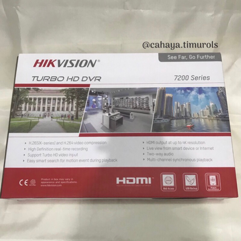 HIKVISION DS-7216HGHI-K1 DVR CCTV - 16 Channel