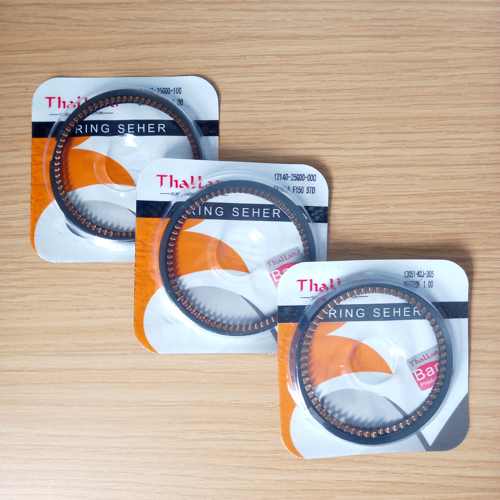 RING SEHER SATRIA FU 150 ONLY OS STD 50 75 100 PISTON RING SATRIA FU150 thalland