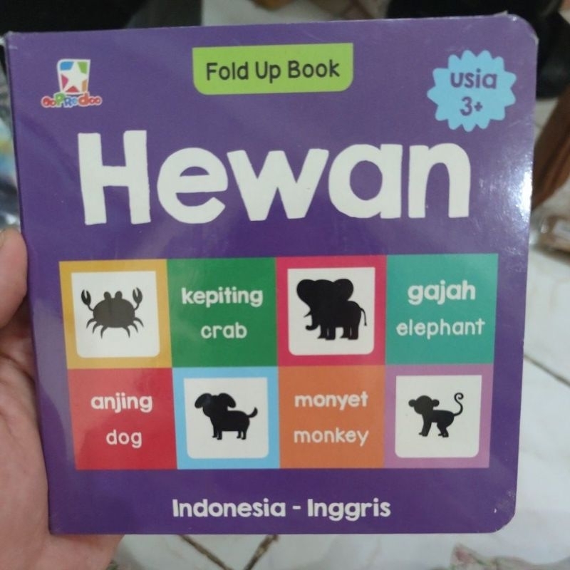 

Fold Up Book Tema Hewan