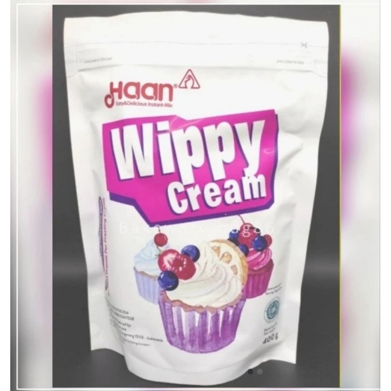 

Haan nondairy Whiped cream 400gr