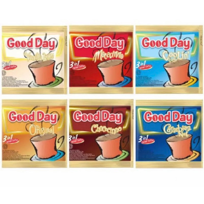 

KOPI GOOD DAY RENCENG ISI 10sachet