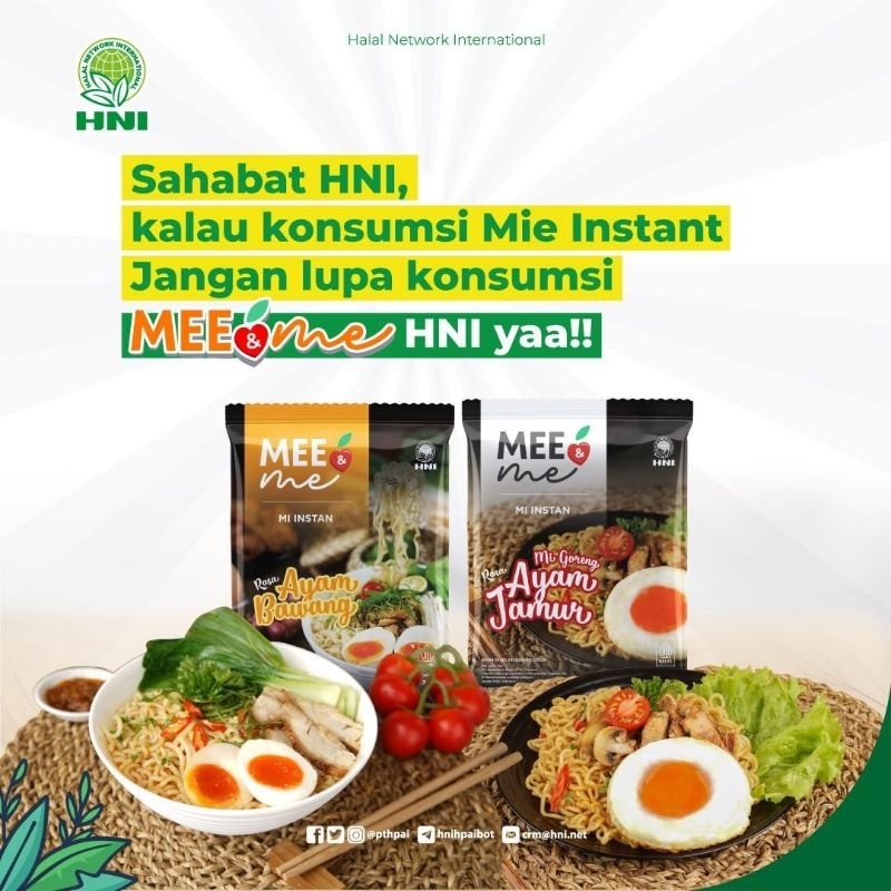 

Mee & Me HNI Mie Instant Rebus Rasa Ayam Bawang